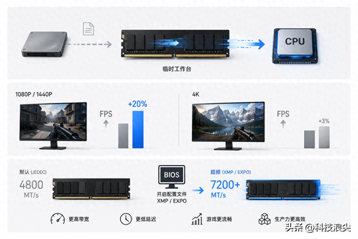 DDR5内存超频入门:从一键XMP到手动调参,看这篇就够了 第1张图
